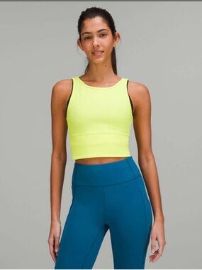 Lululemon Power Pivot Ribbed Tank Top
Electric Lemon